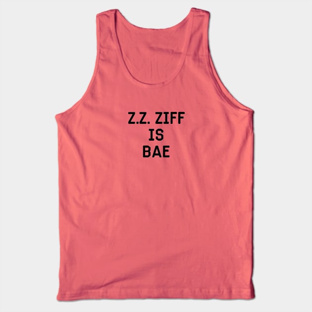 ZZ Ziff Is Bae Shirt - Salute Your Shorts, The Splat, Nickelodeon Tank Top by 90s Kids Forever